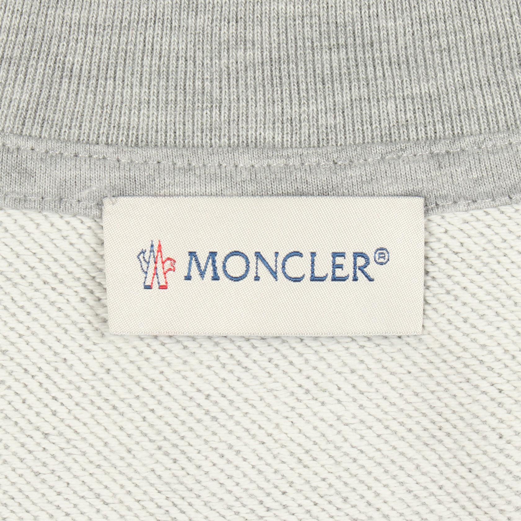 トリコロール トラックジャケット コットン グレー モンクレール アウター MONCLER