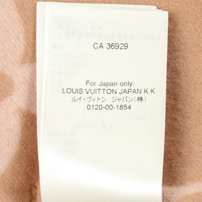 ジャイアントモノグラム フーテッド ラップコート ガウンコート ウール ベージュ ルイヴィトン アウター LOUIS VUITTON
