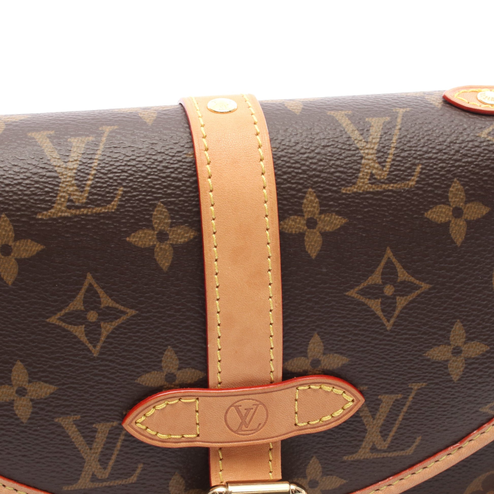 ソミュールBB モノグラム ハンドバッグ モノグラム ブラウン 2WAY ルイヴィトン バッグ LOUIS VUITTON