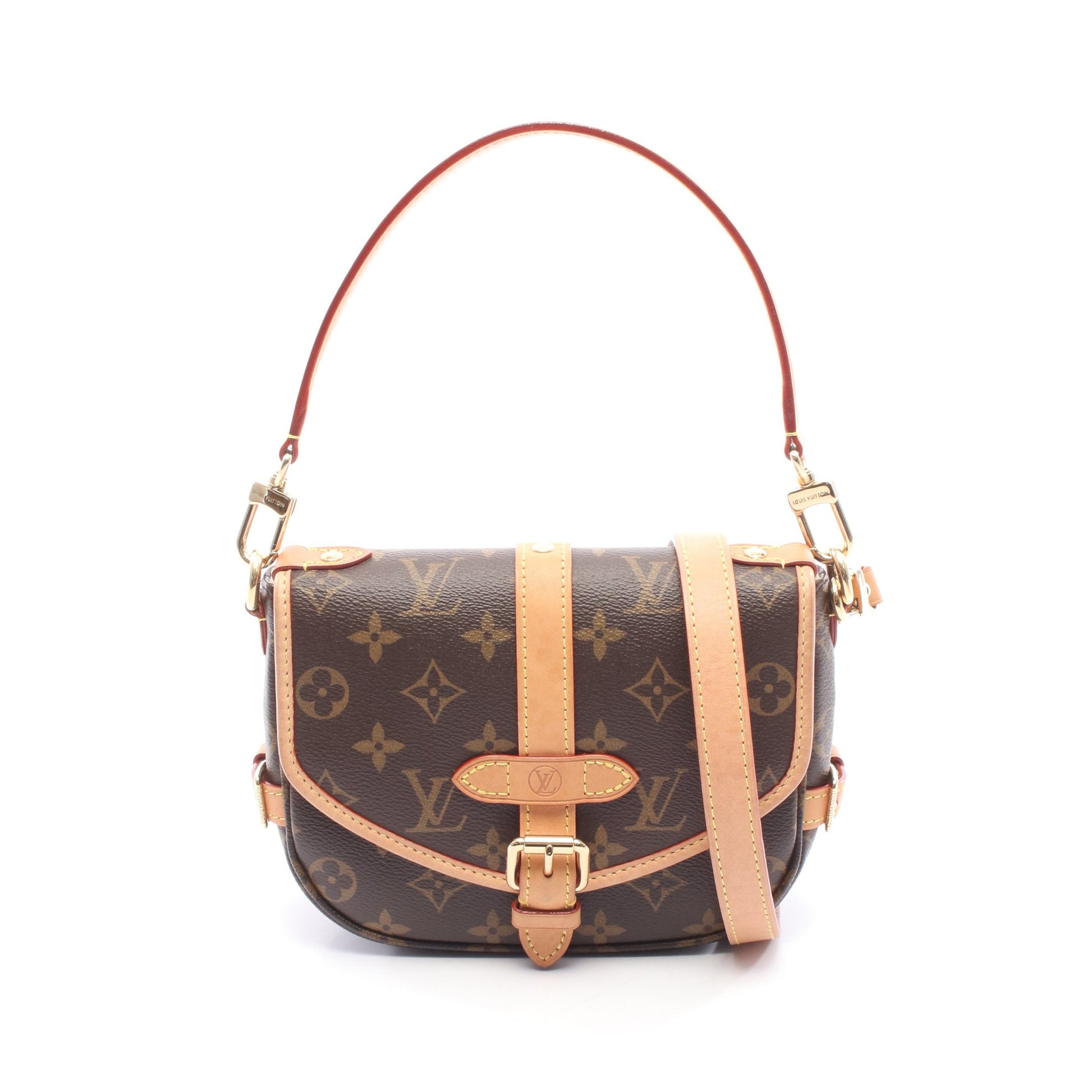 ソミュールBB モノグラム ハンドバッグ モノグラム ブラウン 2WAY ルイヴィトン バッグ LOUIS VUITTON