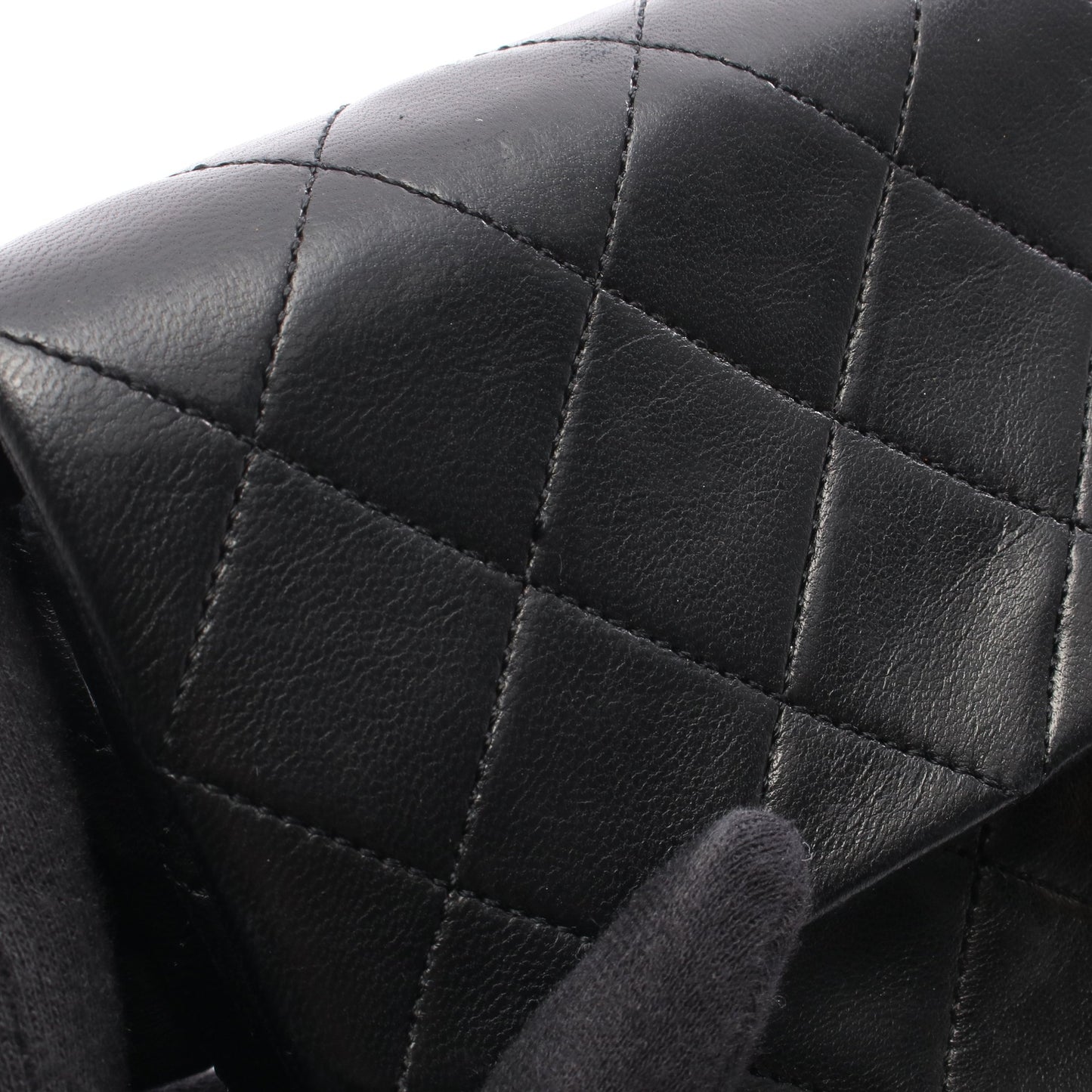 ミニマトラッセ20 チェーンショルダーバッグ ラムスキン ブラック ゴールド金具 シャネル バッグ CHANEL