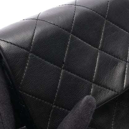 ミニマトラッセ20 チェーンショルダーバッグ ラムスキン ブラック ゴールド金具 シャネル バッグ CHANEL