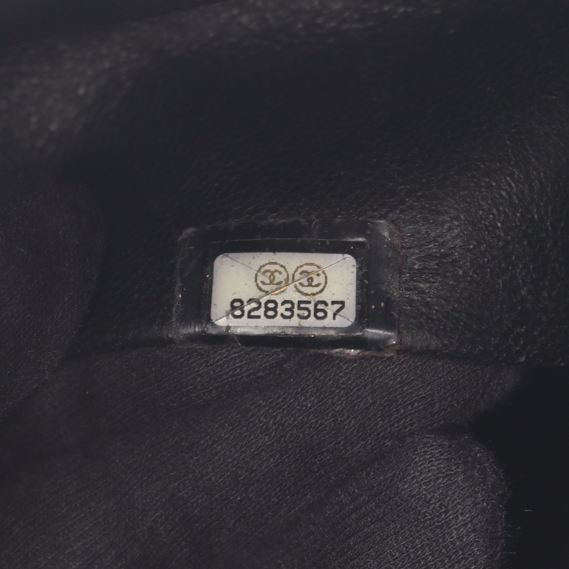 マトラッセ ハンドバッグ キャビアスキン ブラック ゴールド金具 シャネル バッグ CHANEL