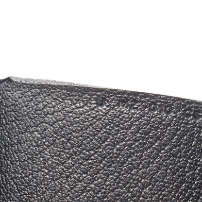 カルヴィデュオ コインケース シェーブル ブラック シルバー金具 U刻印 エルメス 財布・小物 HERMES