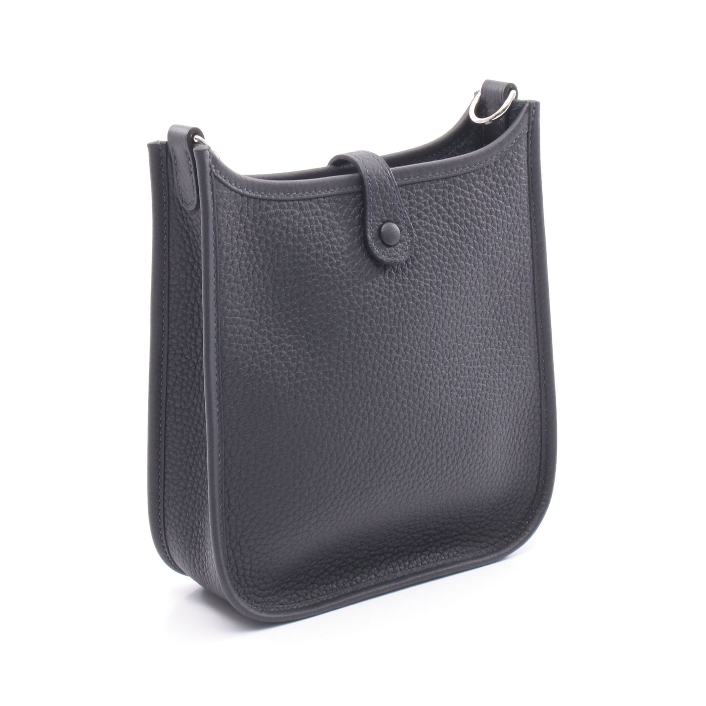 エヴリンTPM キャバン ショルダーバッグ トリヨンクレマンス ネイビー シルバー金具 K刻印 エルメス バッグ HERMES