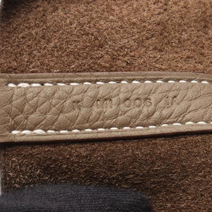 ピコタンロックPM エトゥープ ハンドバッグ トリヨンクレマンス グレーブラウン シルバー金具 K刻印 エルメス バッグ HERMES