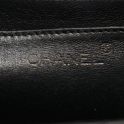 マトラッセ ハンドバッグ キャビアスキン ブラック ゴールド金具 シャネル バッグ CHANEL