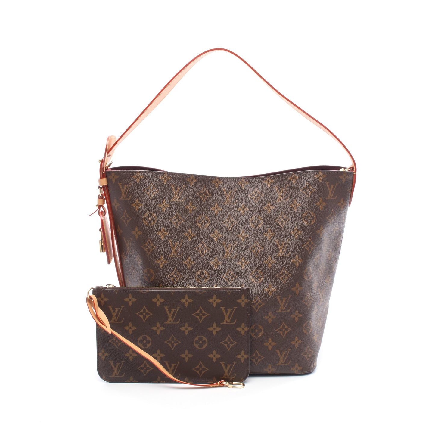 オールインGM ショルダーバッグ PVC レザー ブラウン ルイヴィトン バッグ LOUIS VUITTON