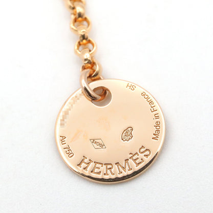 ケリークロシェットスモールブレスレット PM ブレスレット K18PG ダイヤモンド クリア ピンクゴールド エルメス アクセサリー HERMES