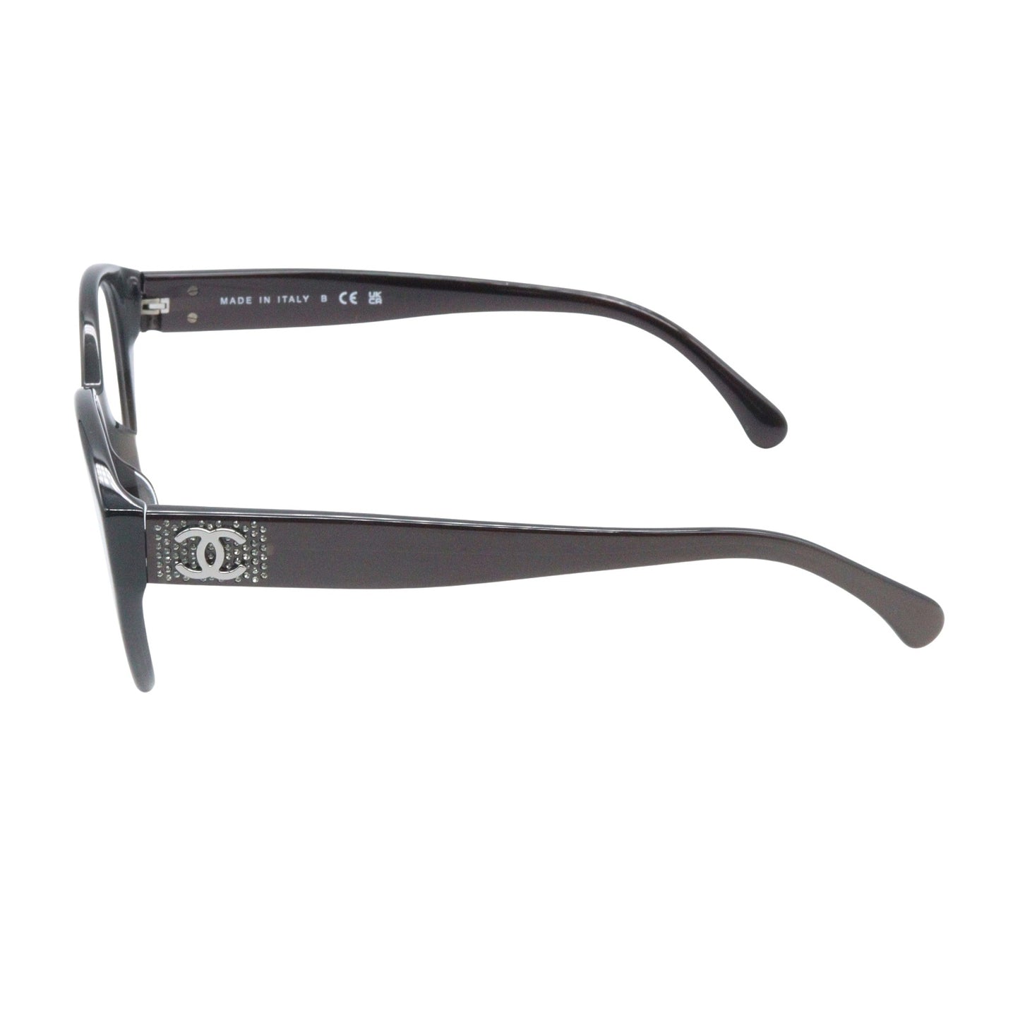 伊達メガネ メガネ 眼鏡 ダークパープル シャネル 財布・小物 CHANEL