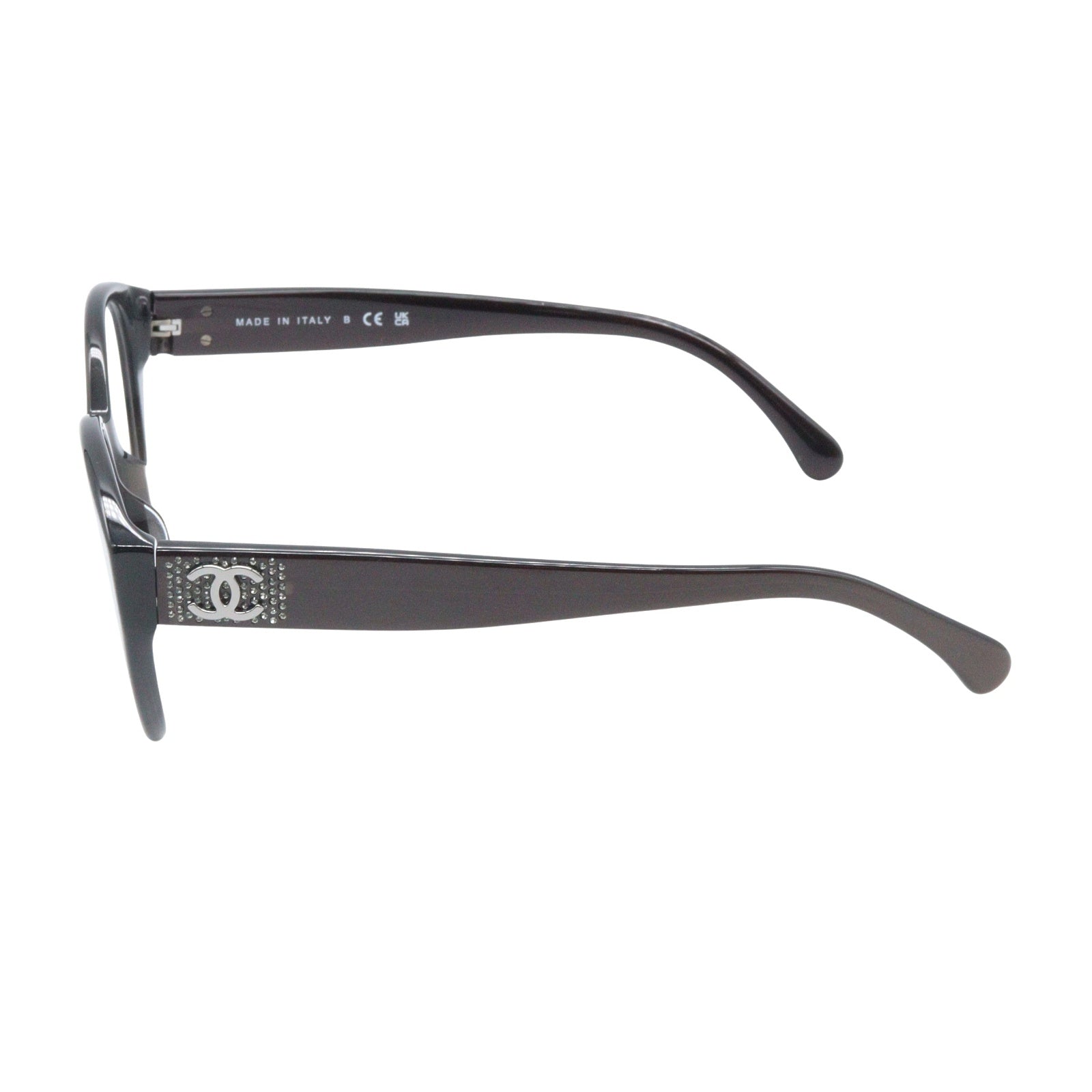 伊達メガネ メガネ 眼鏡 ダークパープル シャネル 財布・小物 CHANEL