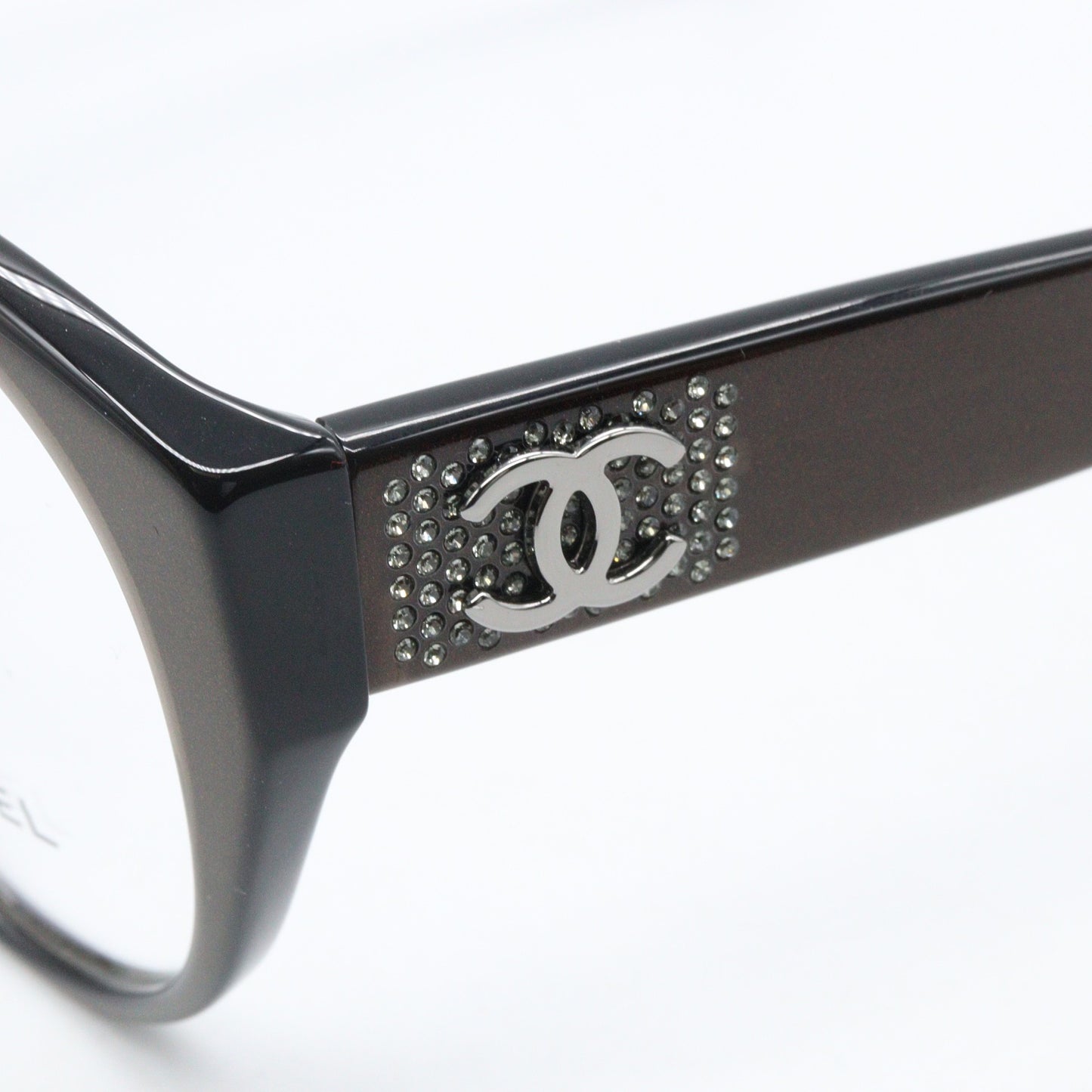 伊達メガネ メガネ 眼鏡 ダークパープル シャネル 財布・小物 CHANEL