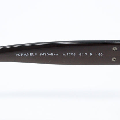 伊達メガネ メガネ 眼鏡 ダークパープル シャネル 財布・小物 CHANEL