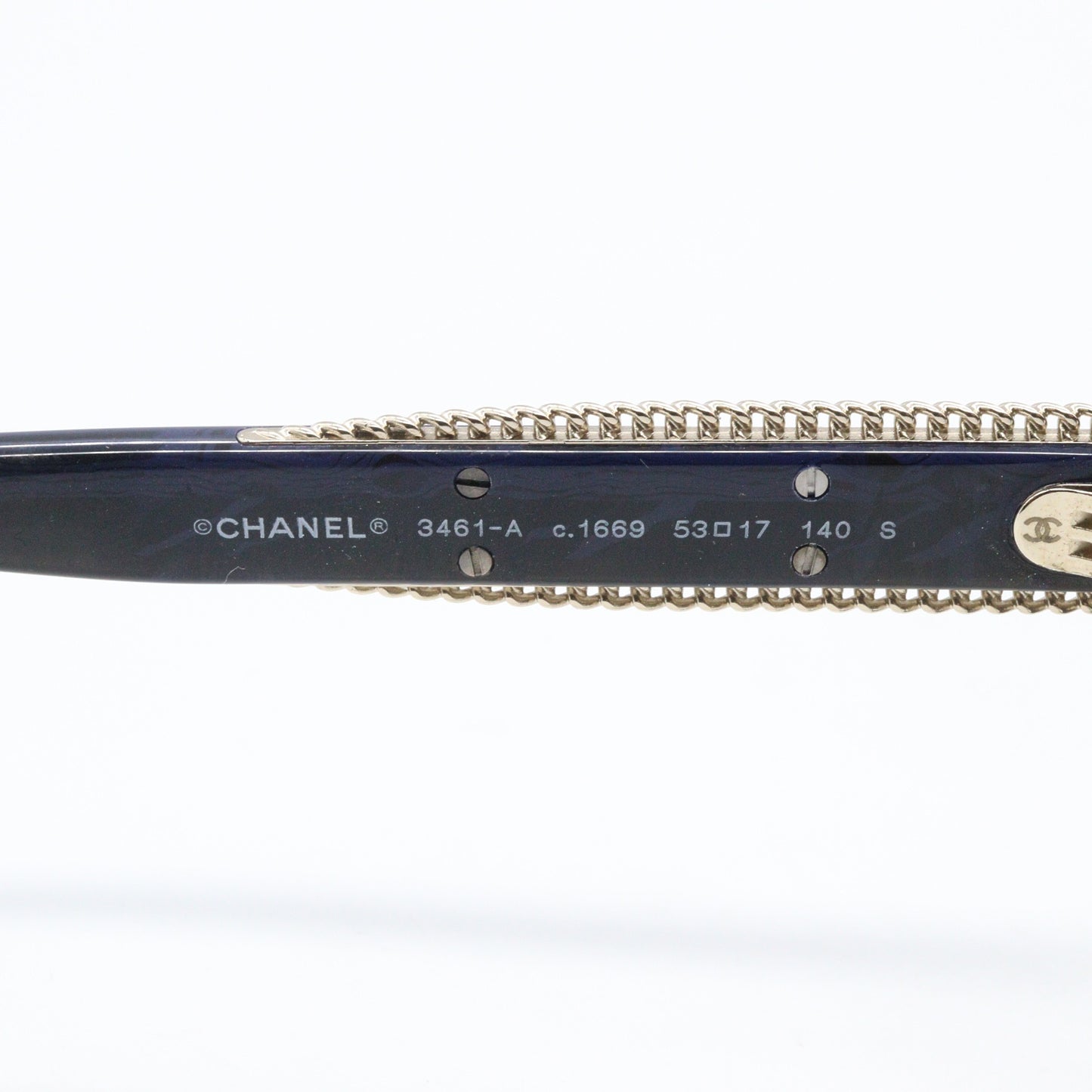 伊達メガネ メガネ 眼鏡 ネイビー シャネル 財布・小物 CHANEL