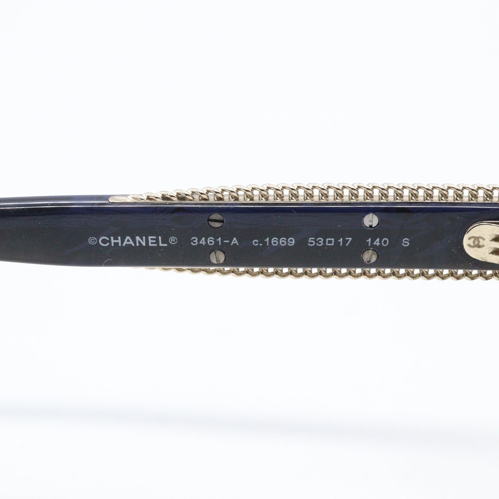 伊達メガネ メガネ 眼鏡 ネイビー シャネル 財布・小物 CHANEL