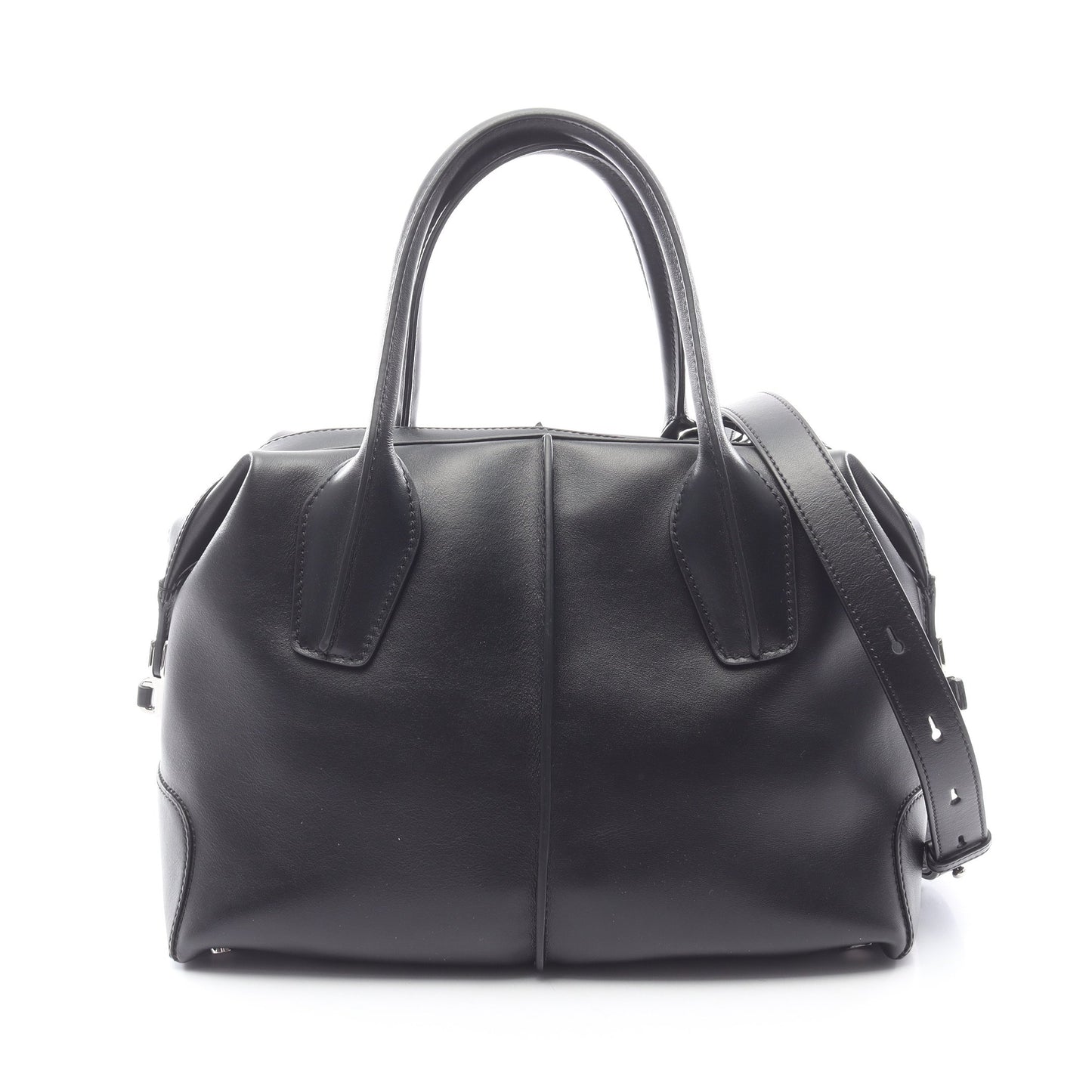 D-STYLING BAULETTO 2WAY ハンドバッグ レザー ブラック トッズ バッグ TOD'S