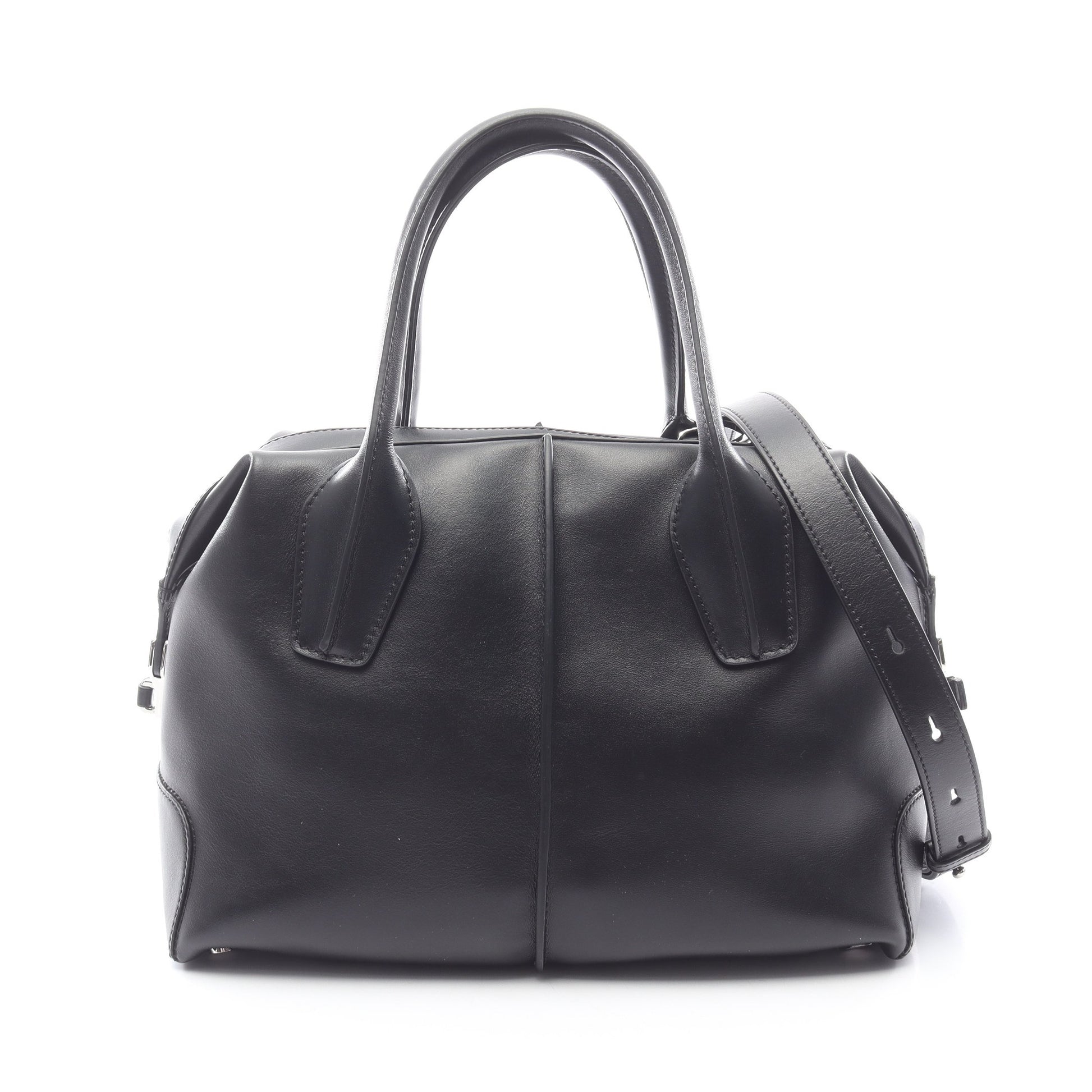 D-STYLING BAULETTO 2WAY ハンドバッグ レザー ブラック トッズ バッグ TOD'S