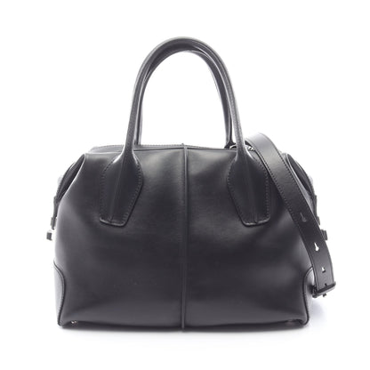 D-STYLING BAULETTO 2WAY ハンドバッグ レザー ブラック トッズ バッグ TOD'S