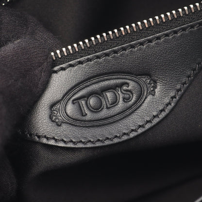 D-STYLING BAULETTO 2WAY ハンドバッグ レザー ブラック トッズ バッグ TOD'S