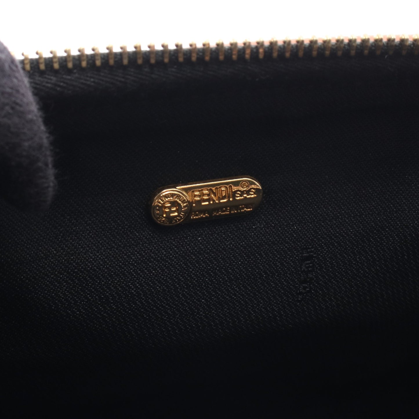 ペカン ハンドバッグ ミニボストンバッグ PVC レザー ブラック ベージュ ブラウン フェンディ バッグ FENDI
