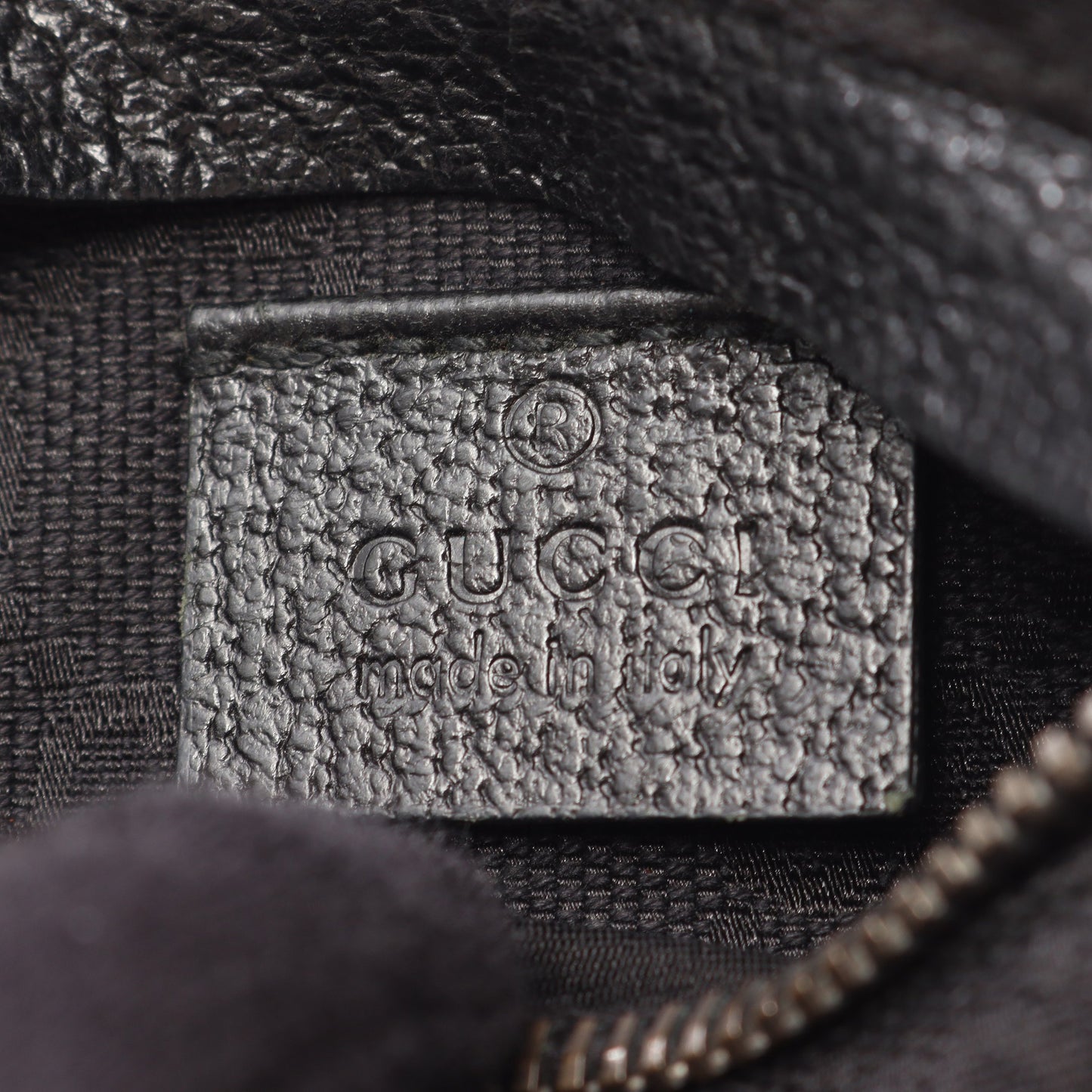GGキャンバス ボディバッグ ウエストバッグ キャンバス レザー ブラック グッチ バッグ GUCCI