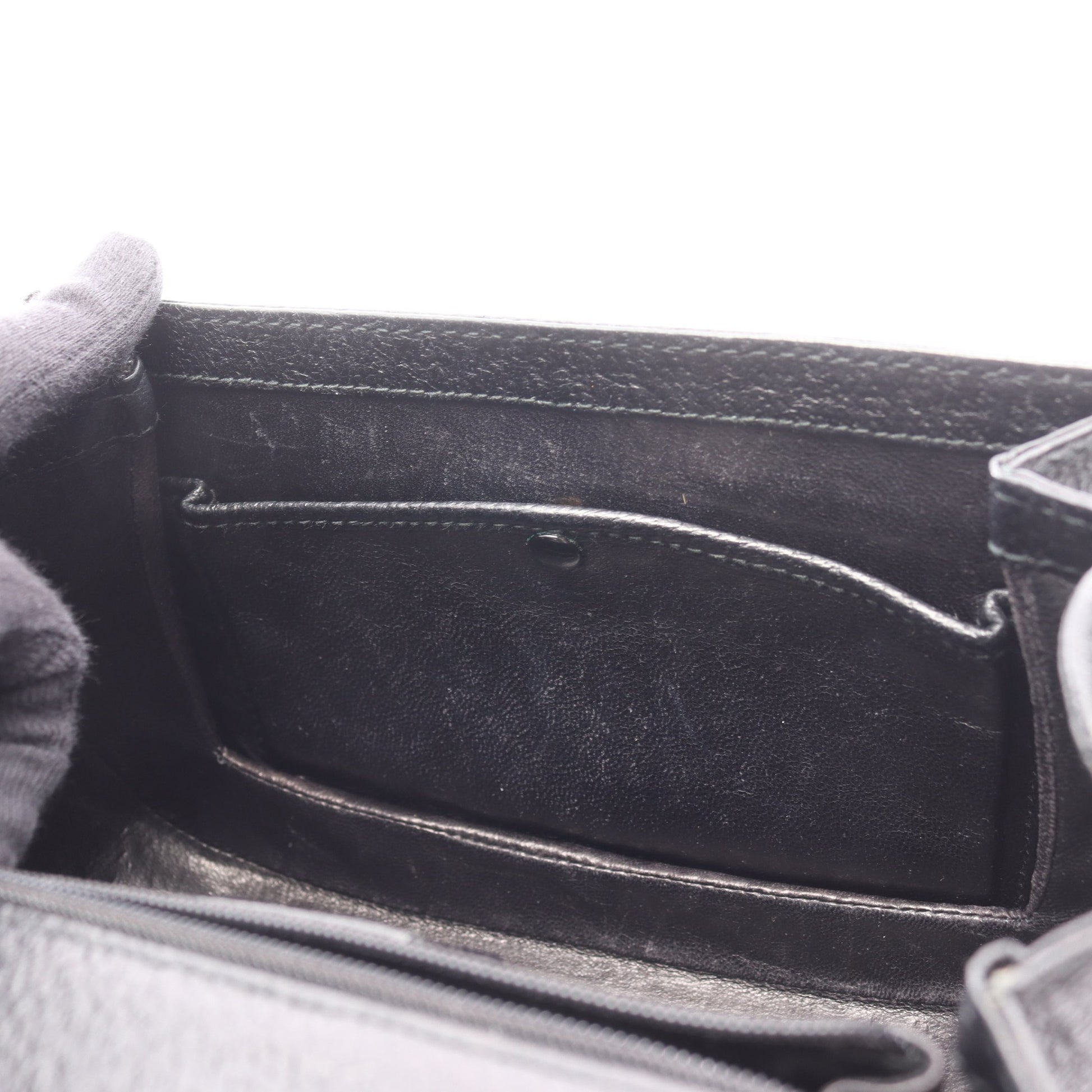 バンブー ハンドバッグ レザー ブラック 2WAY グッチ バッグ GUCCI