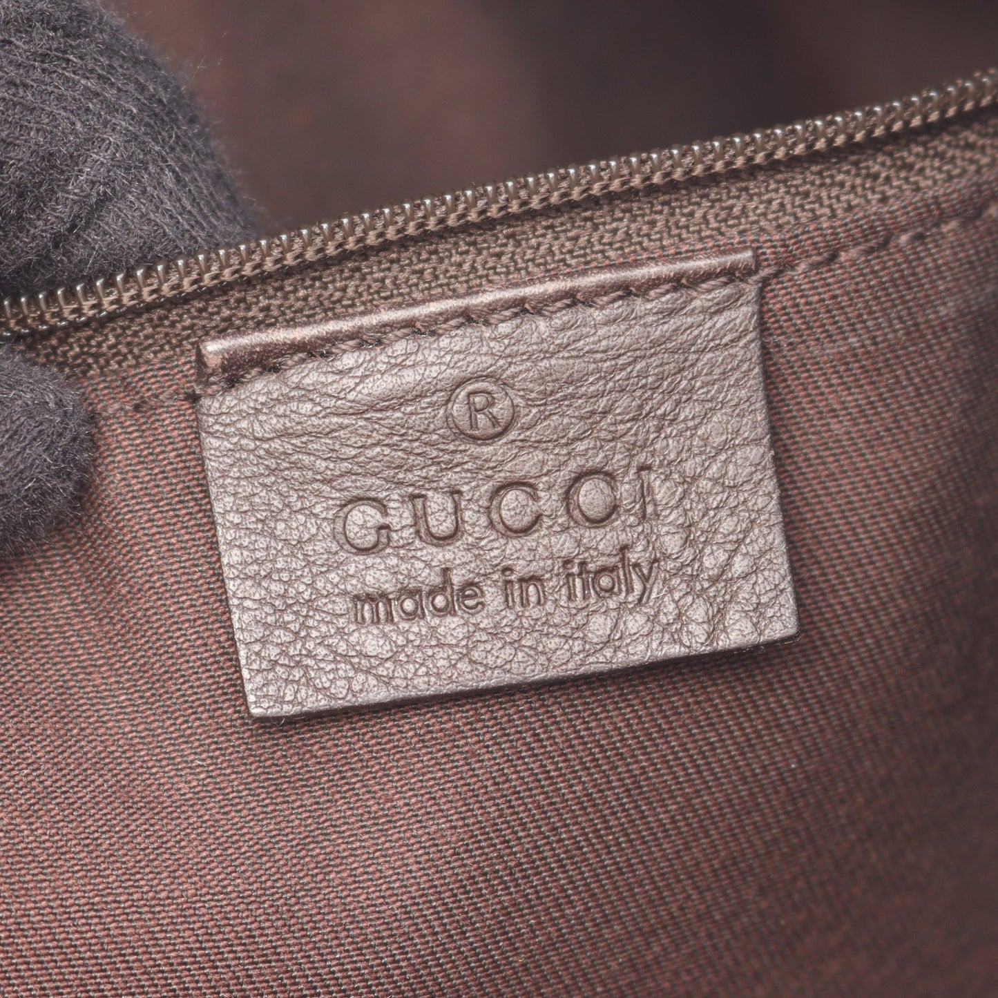 スーキー GGキャンバス ワンショルダーバッグ キャンバス レザー ベージュ ダークブラウン グッチ バッグ GUCCI