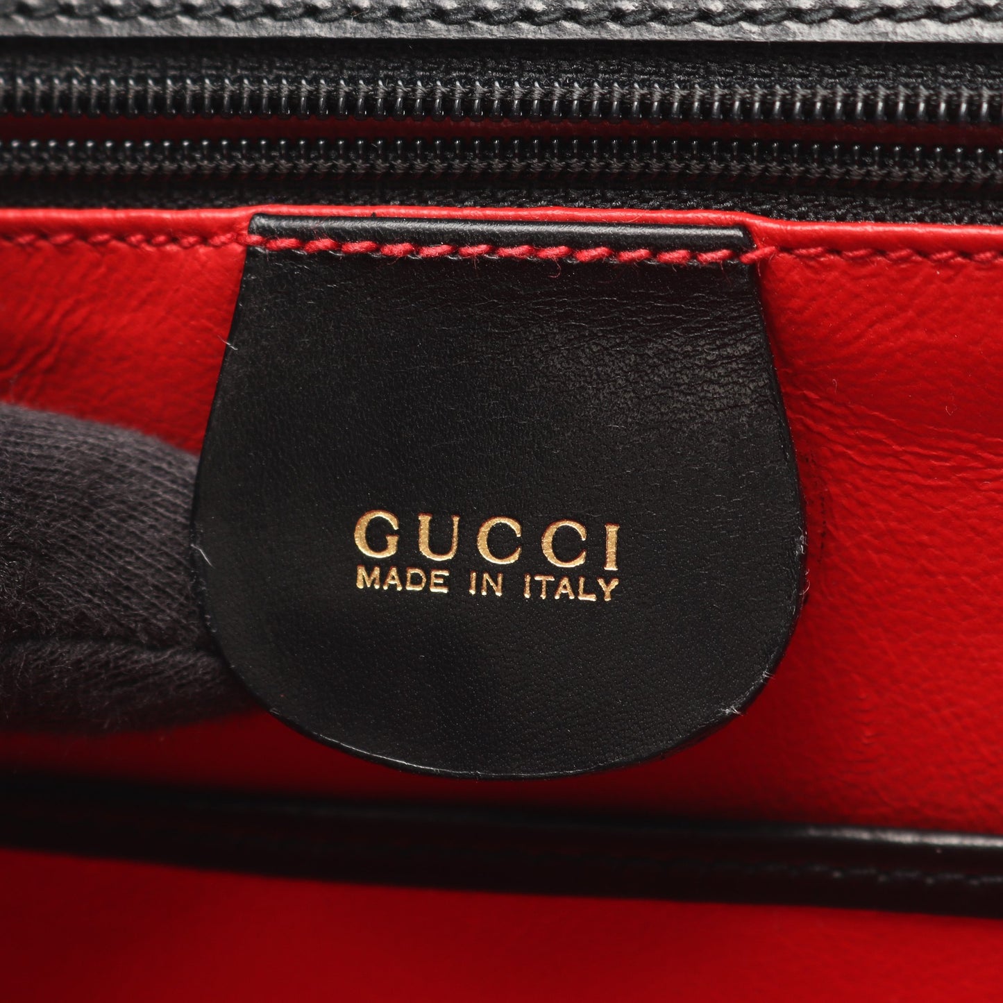 バンブー ハンドバッグ レザー ブラック 2WAY グッチ バッグ GUCCI