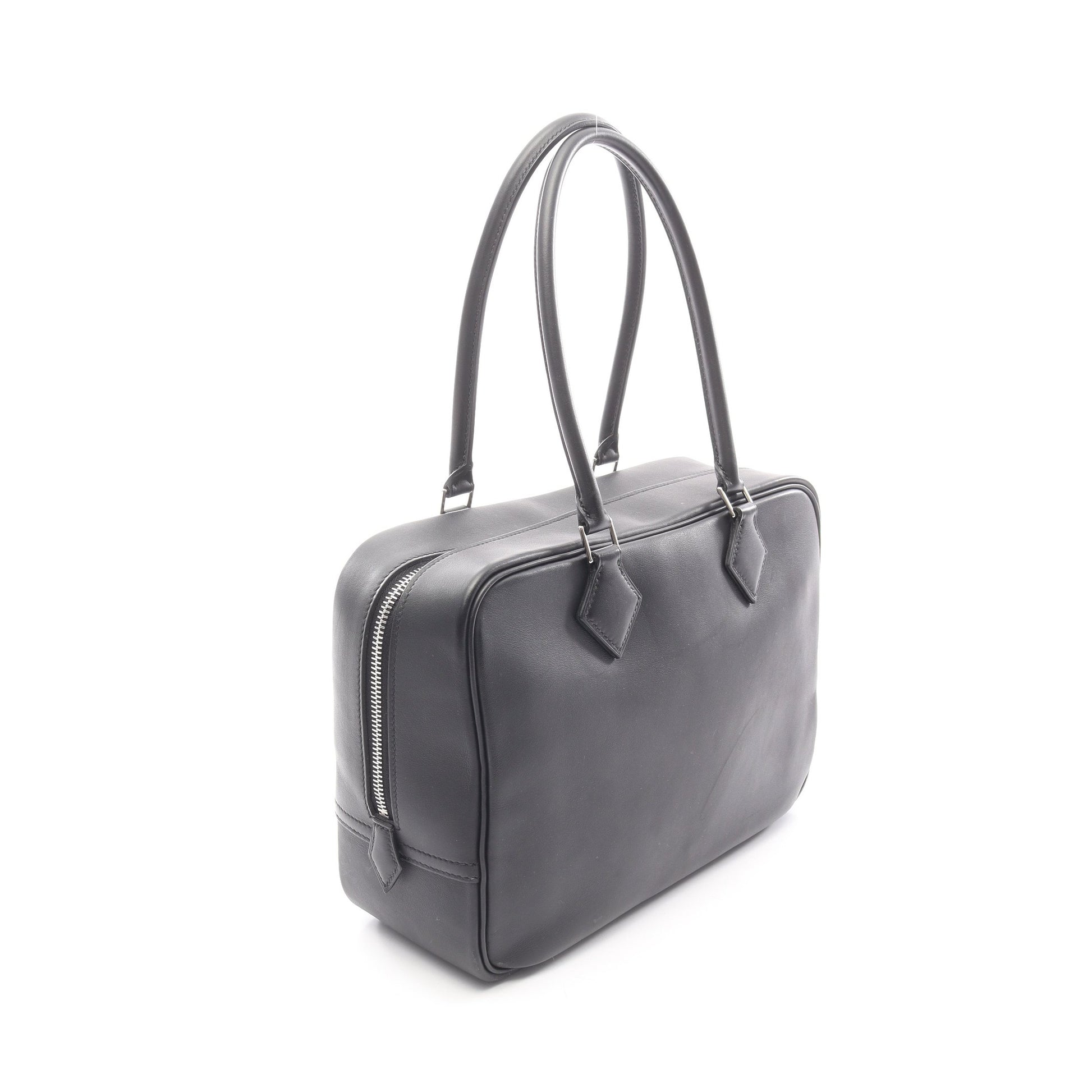 プリュム28 ハンドバッグ ヴォースイフト ブラック シルバー金具 K刻印 エルメス バッグ HERMES