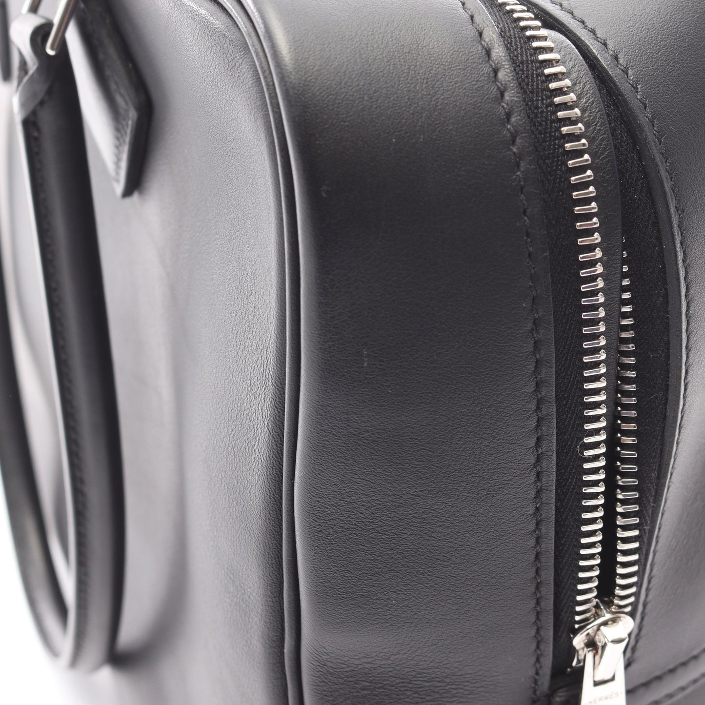 プリュム28 ハンドバッグ ヴォースイフト ブラック シルバー金具 K刻印 エルメス バッグ HERMES