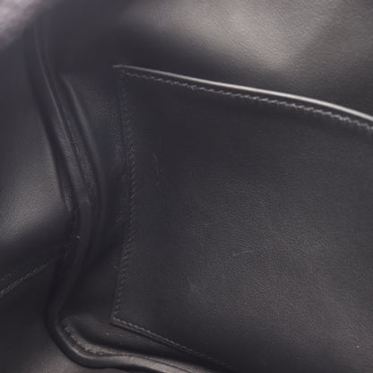 プリュム28 ハンドバッグ ヴォースイフト ブラック シルバー金具 K刻印 エルメス バッグ HERMES