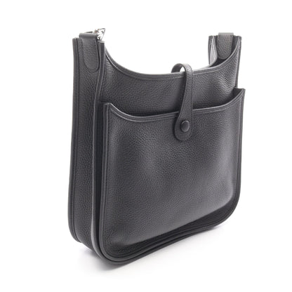 エヴリン 3 トロワ PM ショルダーバッグ トリヨンクレマンス ブラック シルバー金具 U刻印 エルメス バッグ HERMES