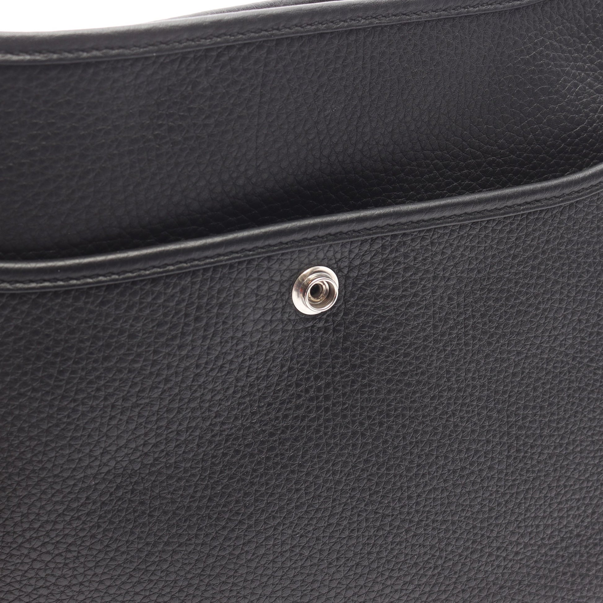 エヴリン 3 トロワ PM ショルダーバッグ トリヨンクレマンス ブラック シルバー金具 U刻印 エルメス バッグ HERMES
