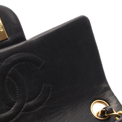 ミニマトラッセ チェーンショルダーバッグ ラムスキン ブラック ゴールド金具 シャネル バッグ CHANEL