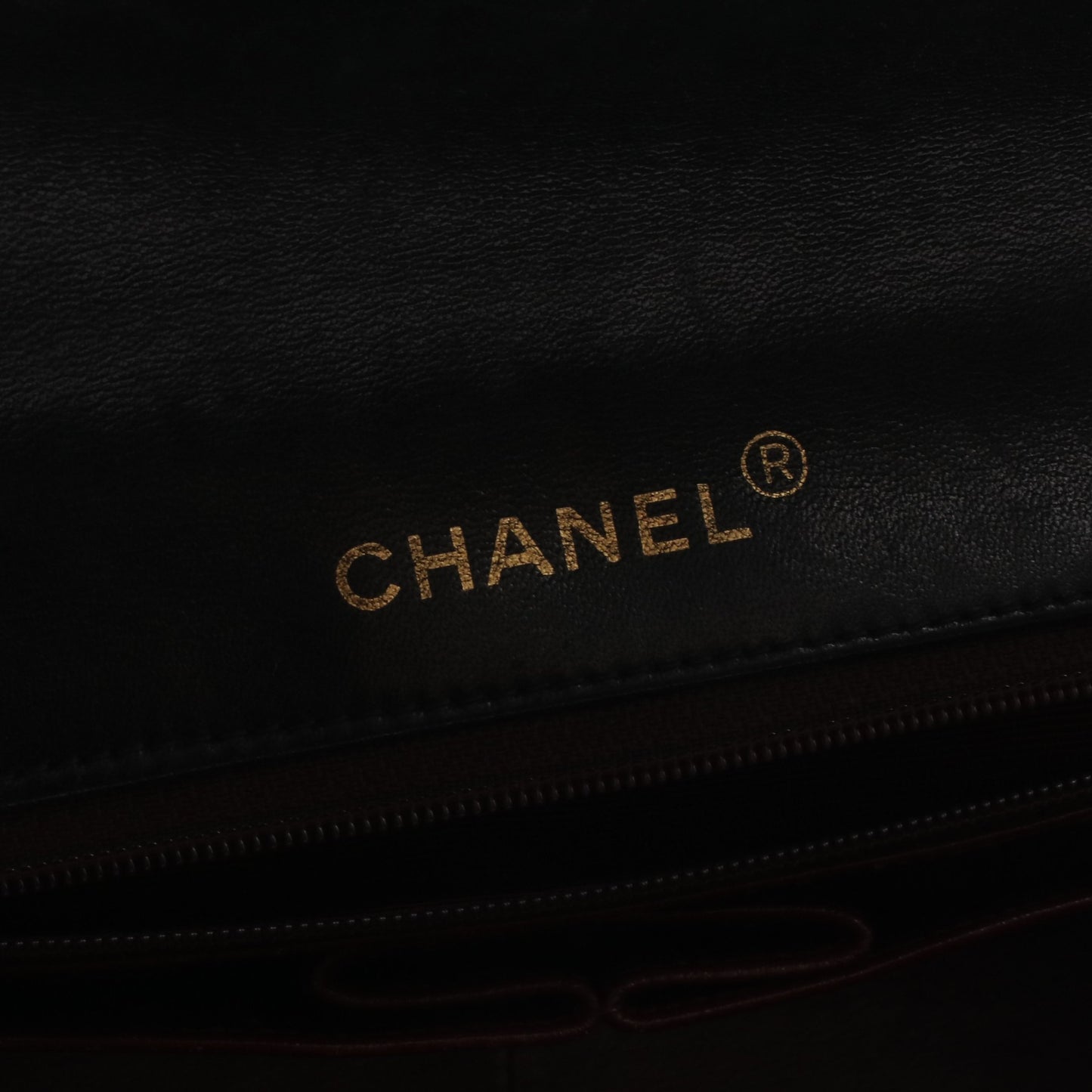 フルフラップ マトラッセ チェーンショルダーバッグ ラムスキン ブラック ゴールド金具 シャネル バッグ CHANEL