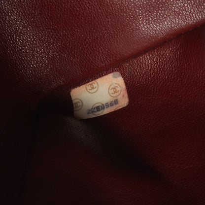 ミニマトラッセ20 チェーンショルダーバッグ ラムスキン ブラック ゴールド金具 シャネル