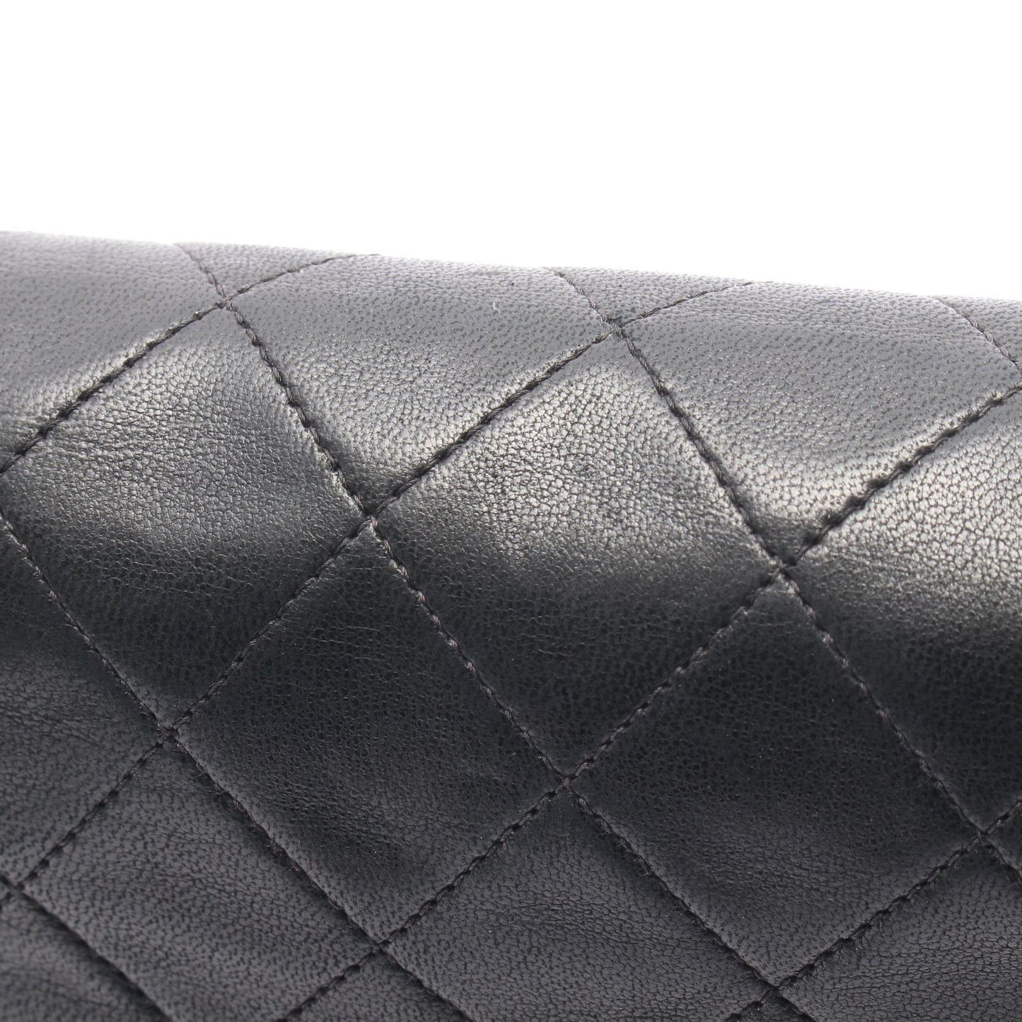 ミニマトラッセ20 チェーンショルダーバッグ ラムスキン ブラック ゴールド金具 シャネル