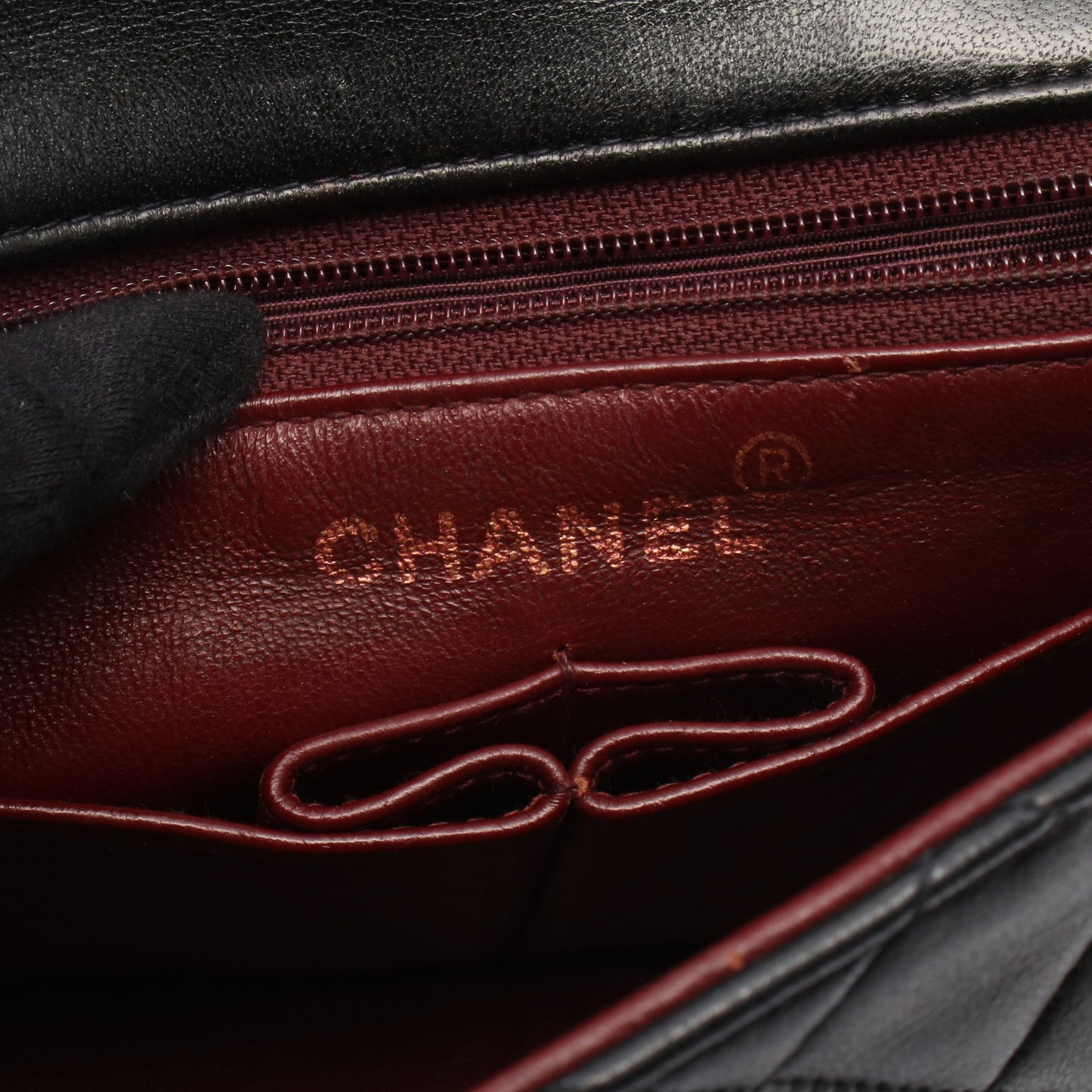 ミニマトラッセ20 チェーンショルダーバッグ ラムスキン ブラック ゴールド金具 シャネル