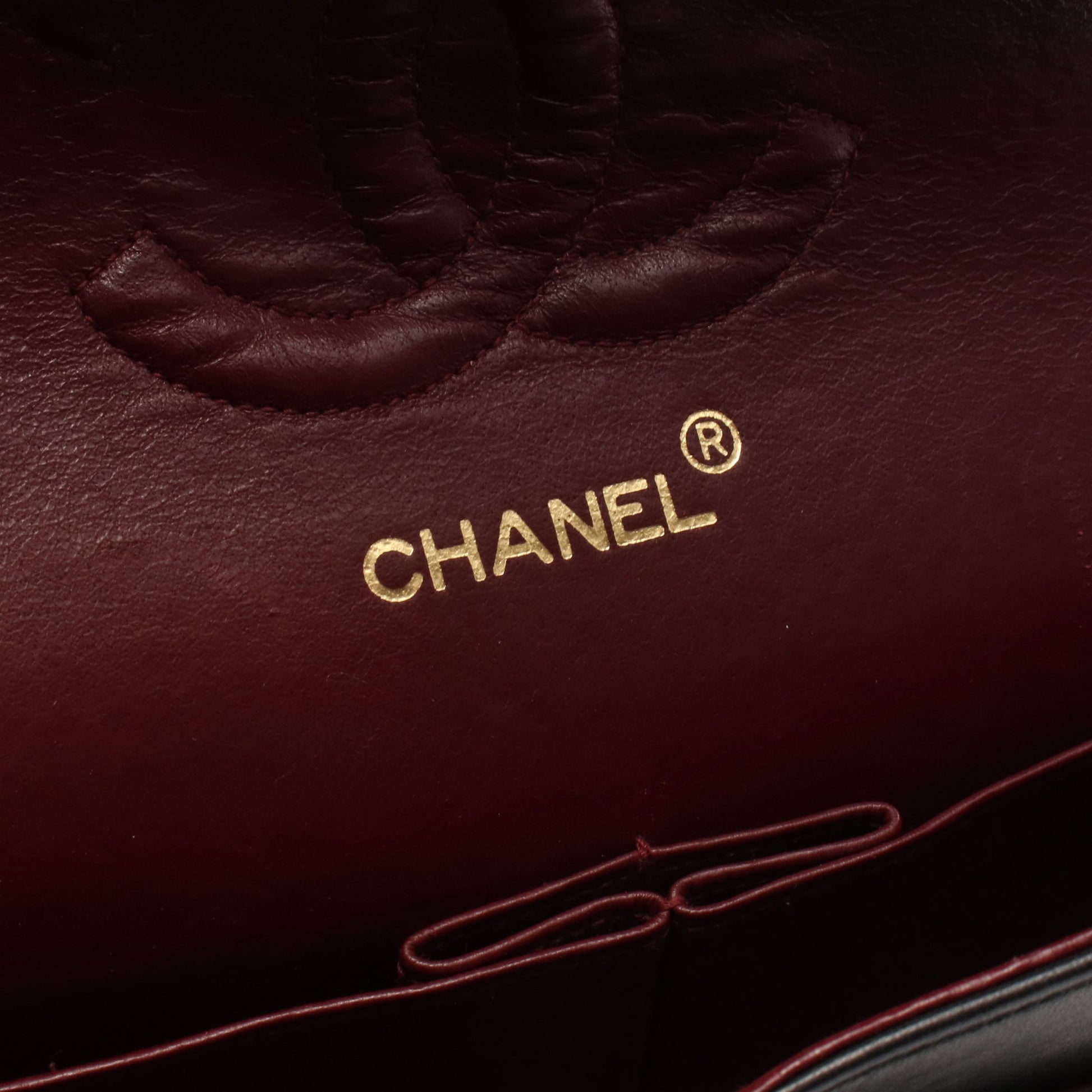 マトラッセ Wフラップ Wチェーンショルダーバッグ ラムスキン ブラック ゴールド金具 シャネル バッグ CHANEL