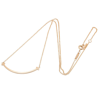 Tスマイル ネックレス スモール ネックレス K18PG ゴールド ピンクゴールド ティファニー アクセサリー TIFFANY & Co.