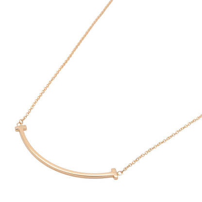 Tスマイル ネックレス スモール ネックレス K18PG ゴールド ピンクゴールド ティファニー アクセサリー TIFFANY & Co.