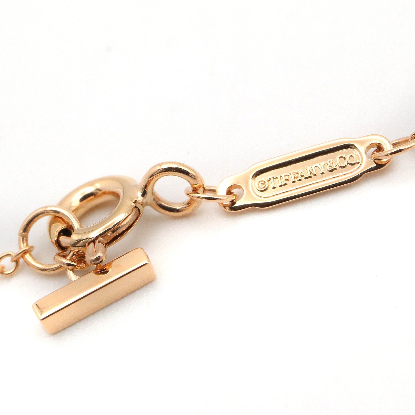 Tスマイル ネックレス スモール ネックレス K18PG ゴールド ピンクゴールド ティファニー アクセサリー TIFFANY & Co.
