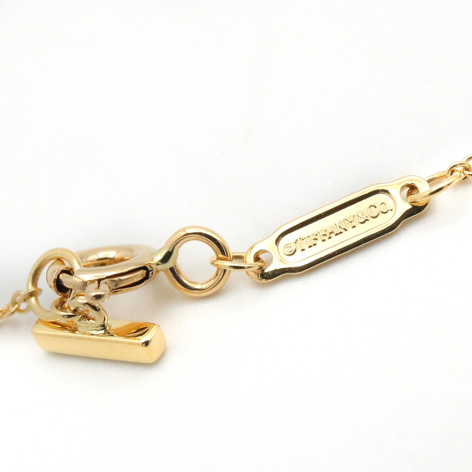 Tスマイル ミニ ネックレス ネックレス K18YG ゴールド イエローゴールド ティファニー アクセサリー TIFFANY & Co.