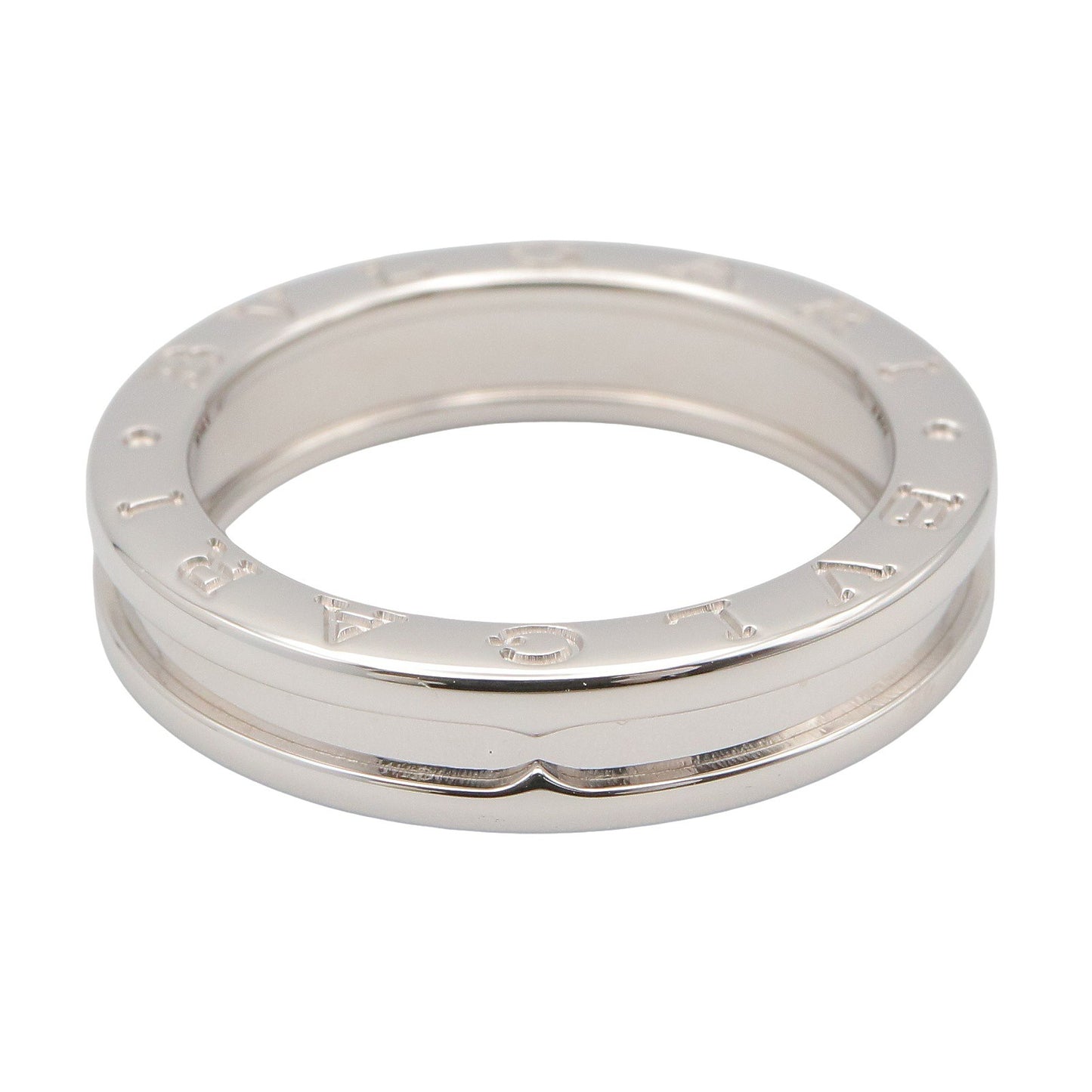 B-zero1 リング 1バンド リング 指輪 K18WG シルバー ホワイトゴールド ブルガリ アクセサリー BVLGARI