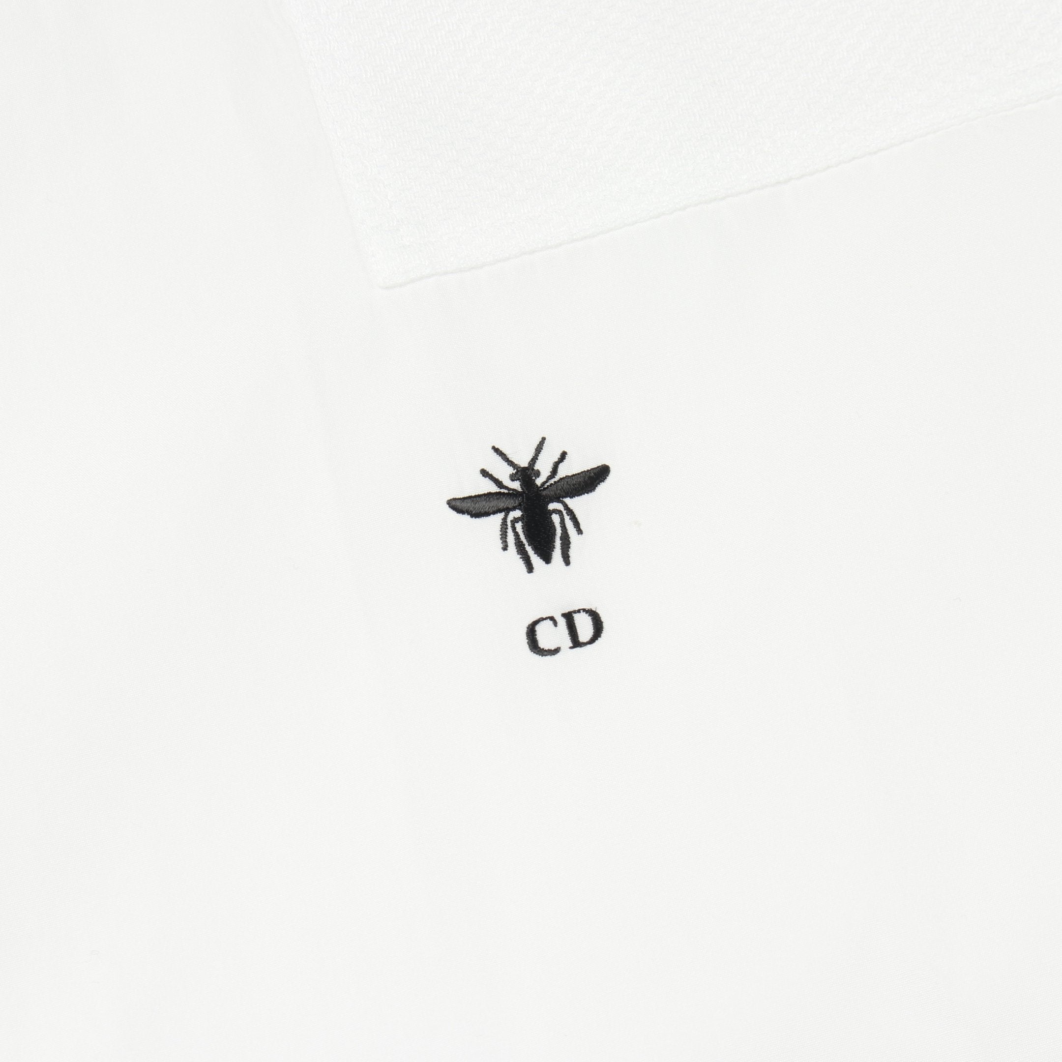 BEE刺繍 ノースリーブ ブラウス コットン ホワイト クリスチャン BEE刺繍 ノースリーブ ブラウス コットン ホワイト クリスチャン