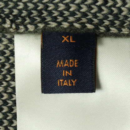 モノグラム プルオーバー ニット ウール カシミヤ カーキグリーン ルイヴィトン トップス LOUIS VUITTON
