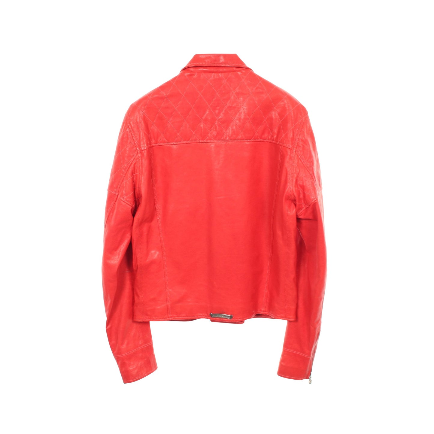 CRETIN クリティン ライダースジャケット レザー レッド クロムハーツ アウター Chrome Hearts