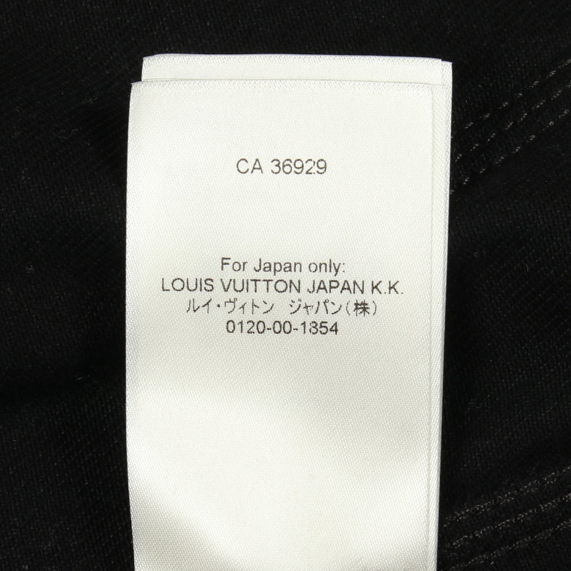 モノグラムエンボス フード付き ジップアップ デニムジャケット コットン ブラック ルイヴィトン アウター LOUIS VUITTON