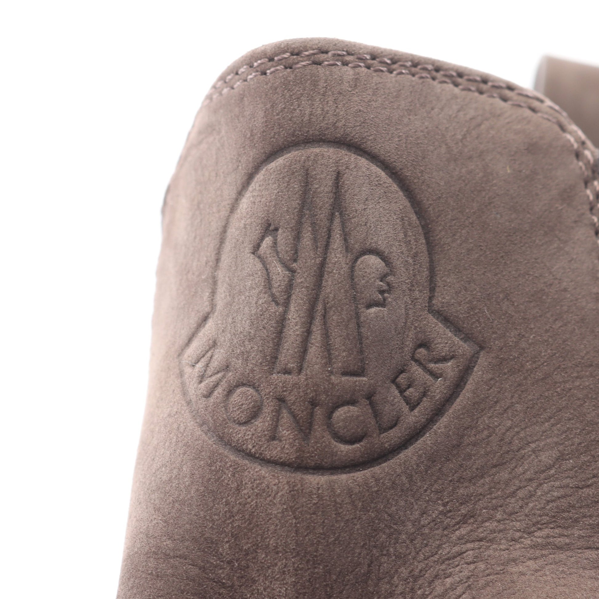 Envile チェルシーブーツ サイドゴアブーツ ヌバック グレーブラウン ブラック モンクレール シューズ MONCLER