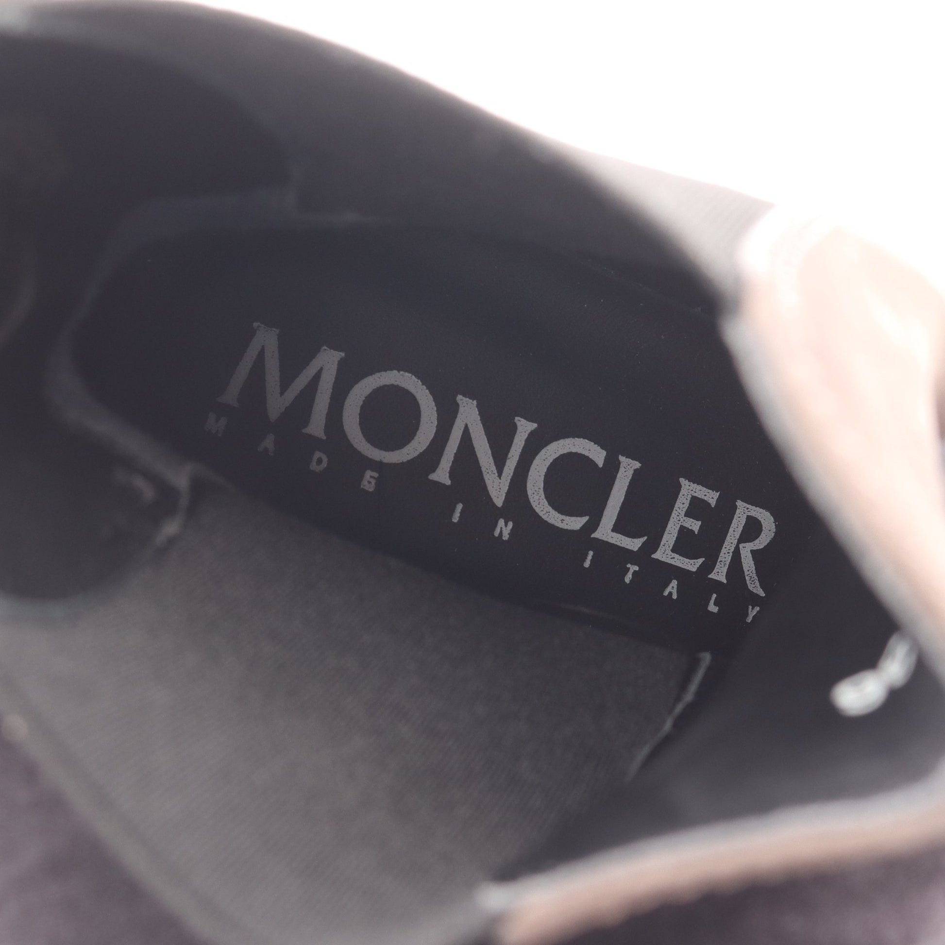 Envile チェルシーブーツ サイドゴアブーツ ヌバック グレーブラウン ブラック モンクレール シューズ MONCLER
